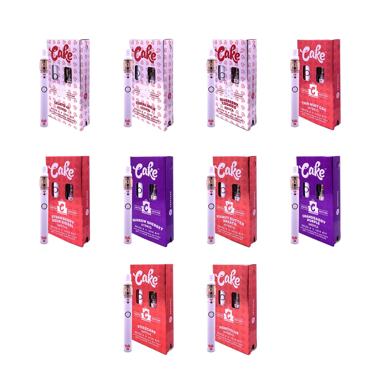 Cake Delta 8 1010 Kit Battery + Cartridge 1.5g Gelato 41 My Delta8
