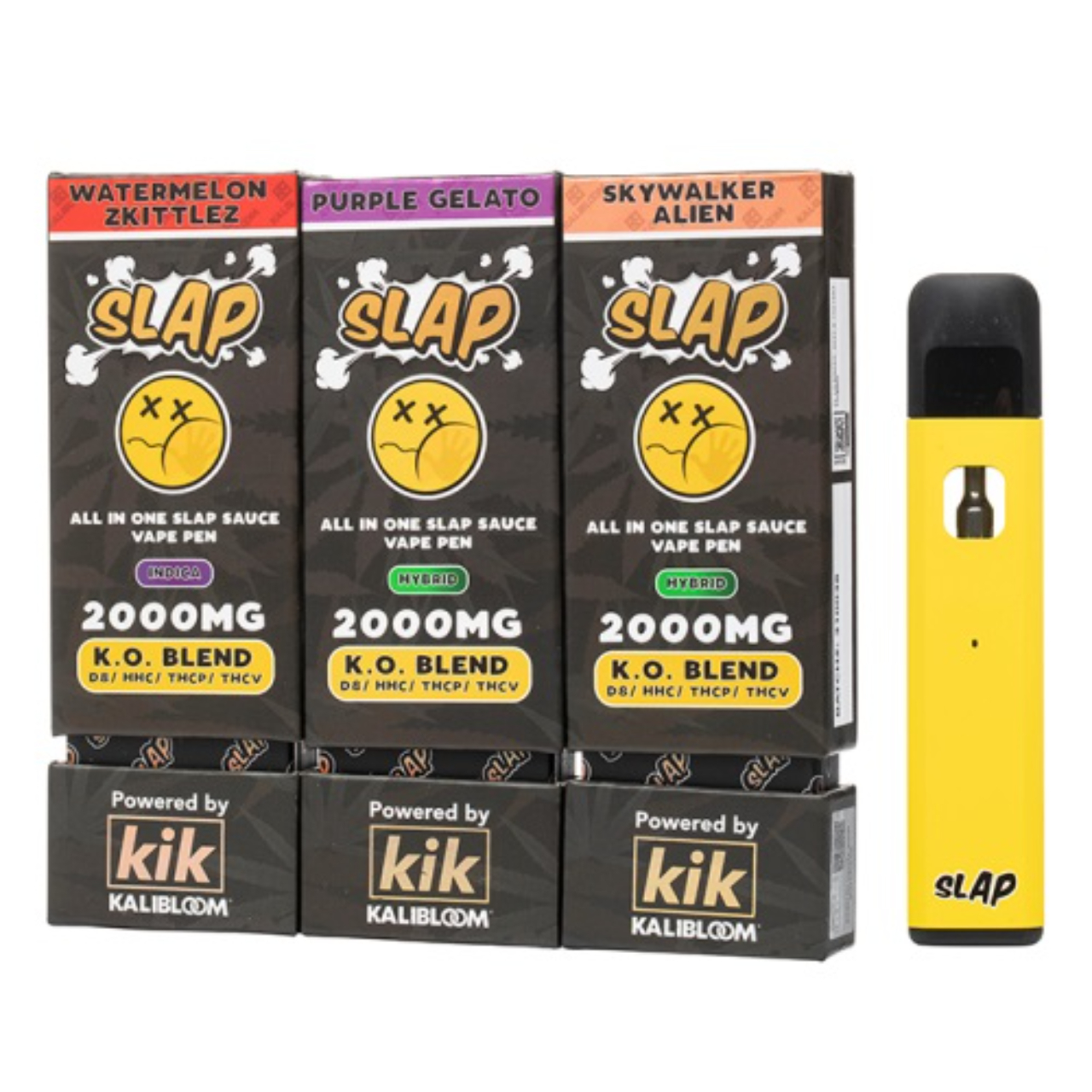 Kik Kalibloom Slap Ko Delta 8 Blend Disposable Vape - 2mg 