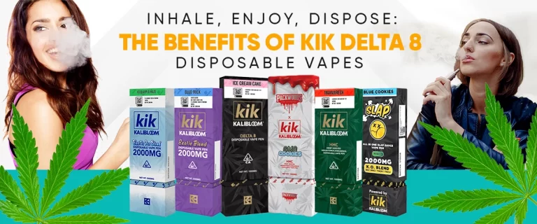Enjoy The Benefits of Kik Delta 8 Disposable Vapes