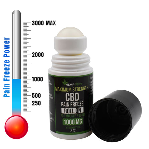 Hemp Baby Pain Freeze 1000mg CBD Roll On