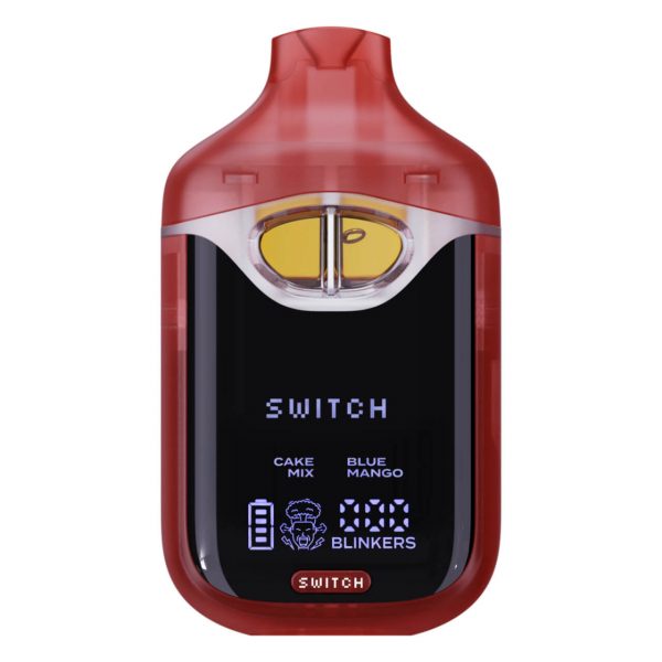 BOUTIQ Switch THC-A Liquid Diamonds Disposable 2G Cake Mix Blue Mango Sativa Indica