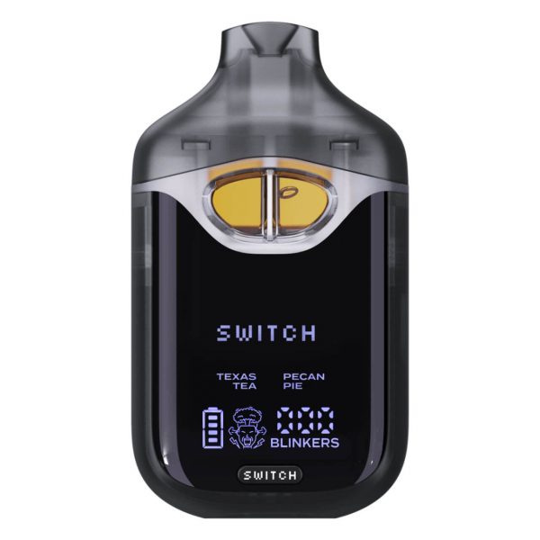 BOUTIQ Switch THC-A Liquid Diamonds Disposable 2G Texas Tea Pecan Pie Indica Hybrid
