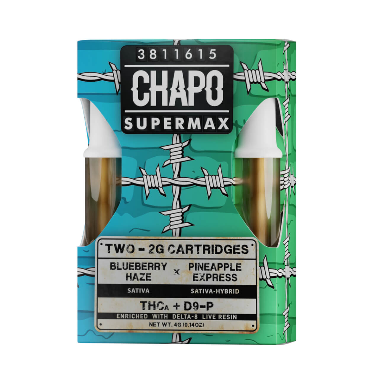 Chapo SuperMax Duo 2G Cartridge - 2PK