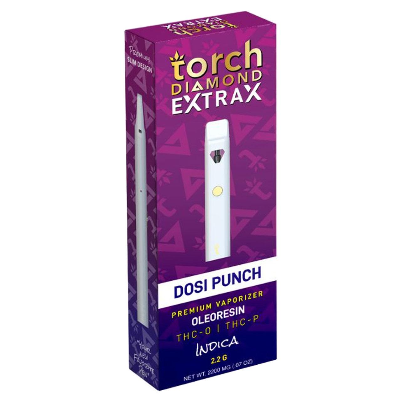 Torch Diamond & Extrax THC-O + THC-P Disposable Vape