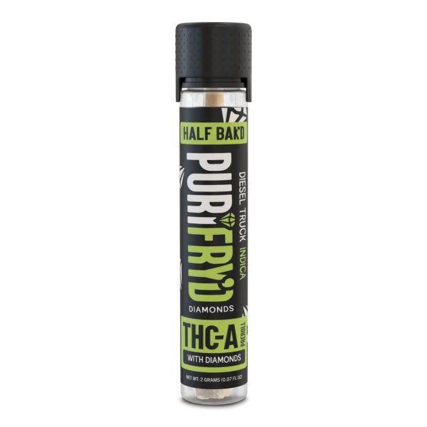 Half-Bakd-PurifryD-THC-A-Diamonds-Pre-Rolls-2G-Diesel-Truck.
