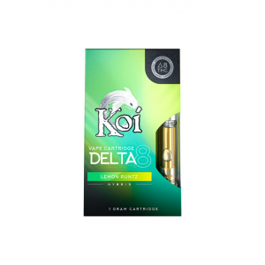 Koi Delta 8 Vape Cartridge | Lemon Runtz 1g