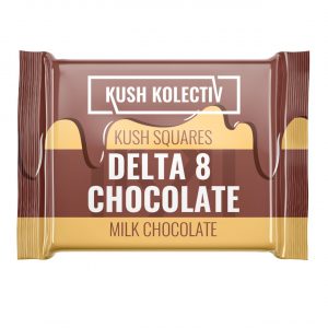 Kush Kolectiv Delta-8 Kush Squares Chocolate - 25MG