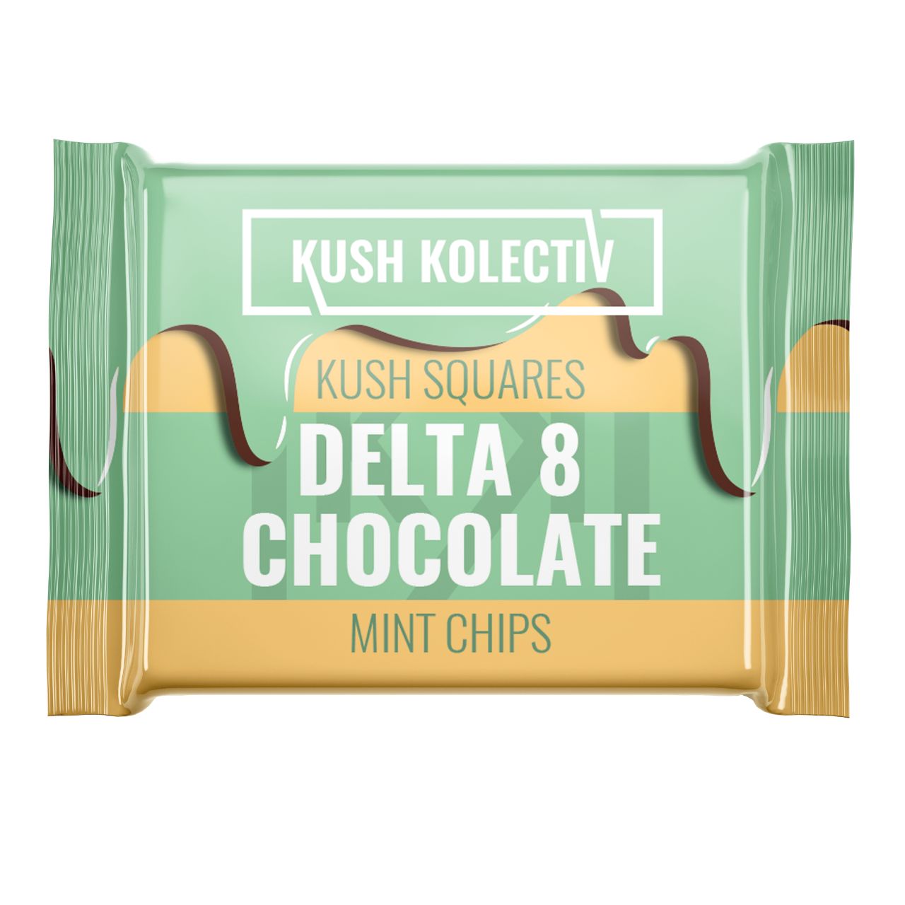 Kush Kolectiv Delta-8 Kush Squares Chocolate - 25MG
