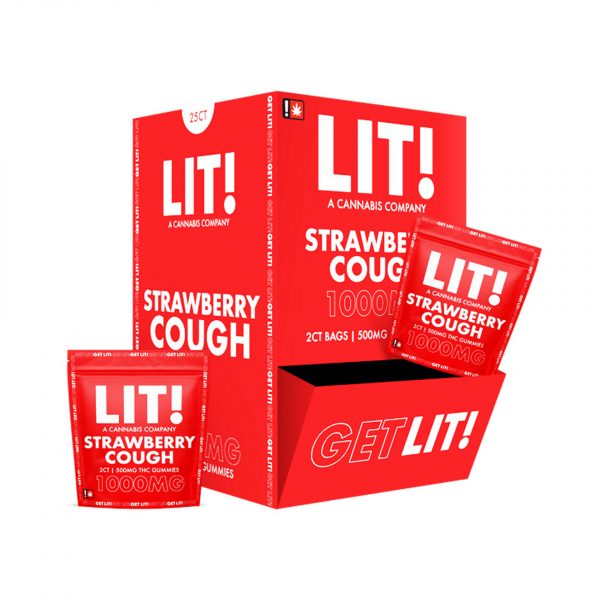 LIT THC Gummies 1000MG | 25CT