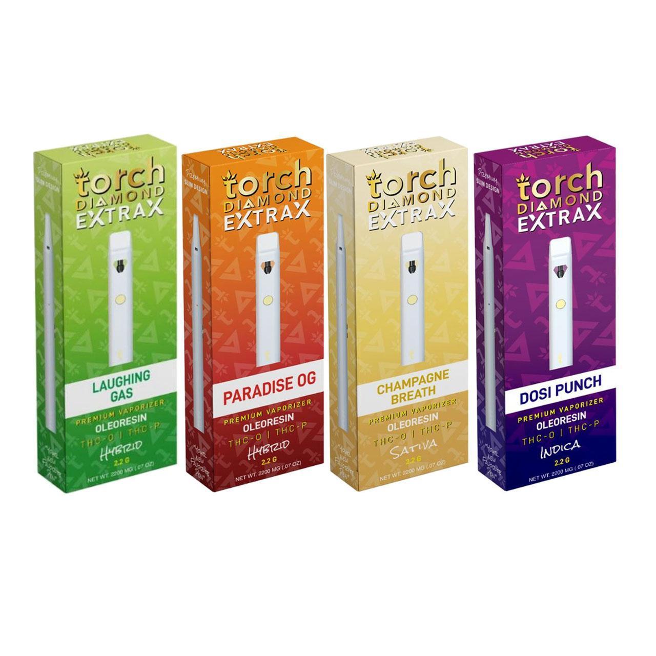 Torch Diamond & Extrax THC-O + THC-P Disposable Vape