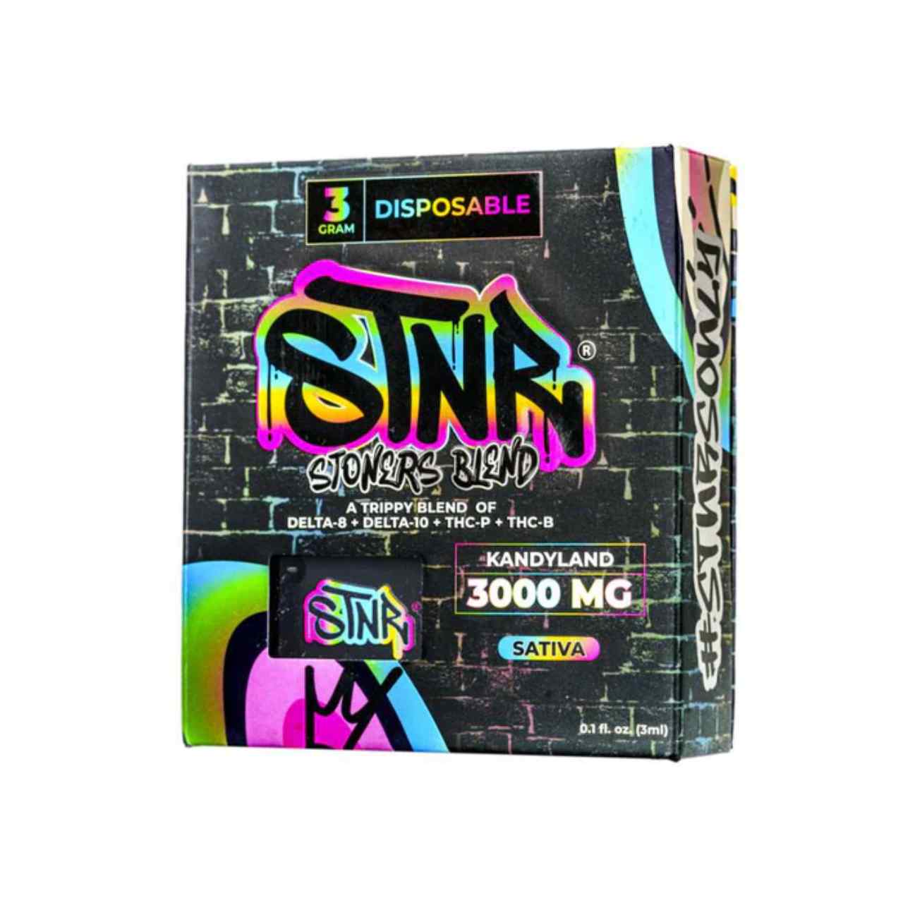 STNR Stoners Blend Delta-8/Delta-10/THC-P/THC-B Disposable - 3G