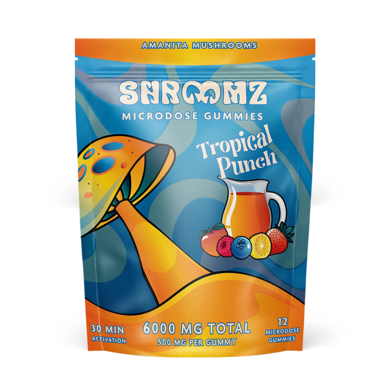 Shroomz Muscimol Infused Amanita Mushroom Gummies | 6000MG