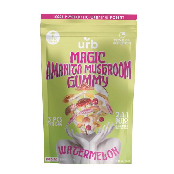 URB Amanita Magic Mushroom Gummies | 3PK
