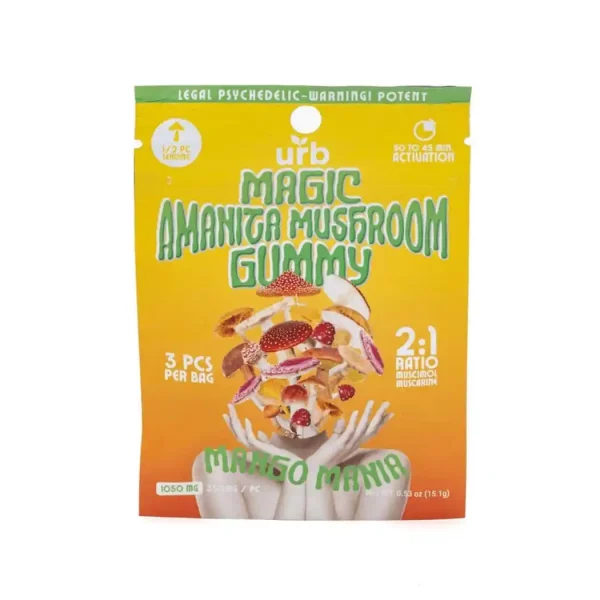 URB Amanita Magic Mushroom Gummies | 3PK