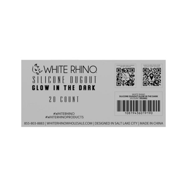 White-Rhino-Silicone-Dugout-Glow-in-the-Dark-Assorted-Colors-20CT-Display.