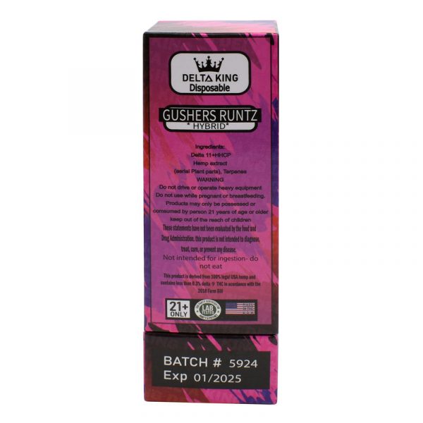 Delta King Uppercut Blend Disposable Vape - 5.5g