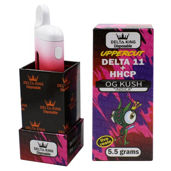 Delta King Uppercut Blend Disposable Vape - 5.5g