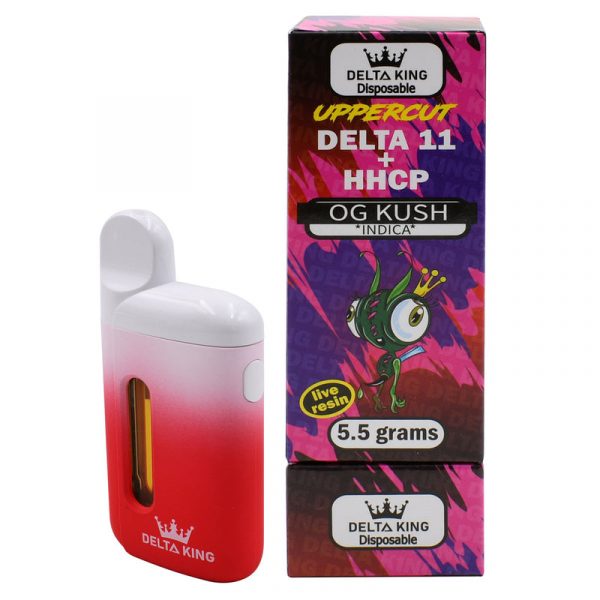 Delta King Uppercut Blend Disposable Vape - 5.5g