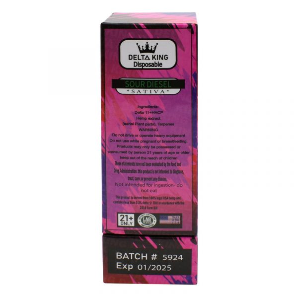 Delta King Uppercut Blend Disposable Vape - 5.5g