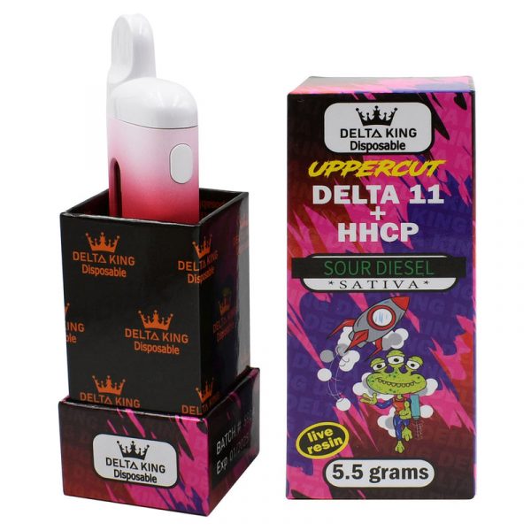 Delta King Uppercut Blend Disposable Vape - 5.5g