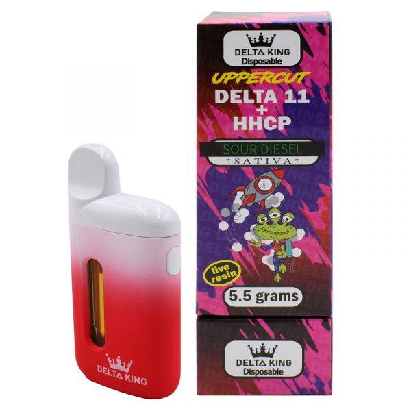 Delta King Uppercut Blend Disposable Vape - 5.5g