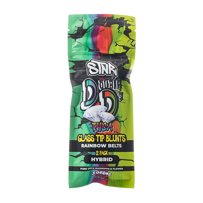 STNR Double D's THC-A Glass Tip Blunts | 2PK