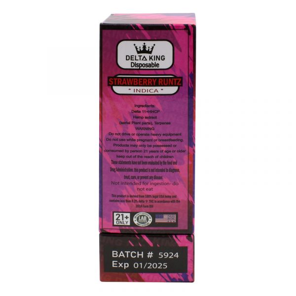 Delta King Uppercut Blend Disposable Vape - 5.5g