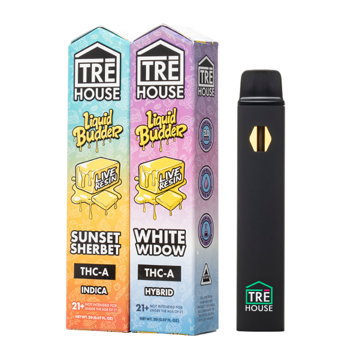 TRE House THCA + THCP Live Resin Liquid Budder Disposable | 2G