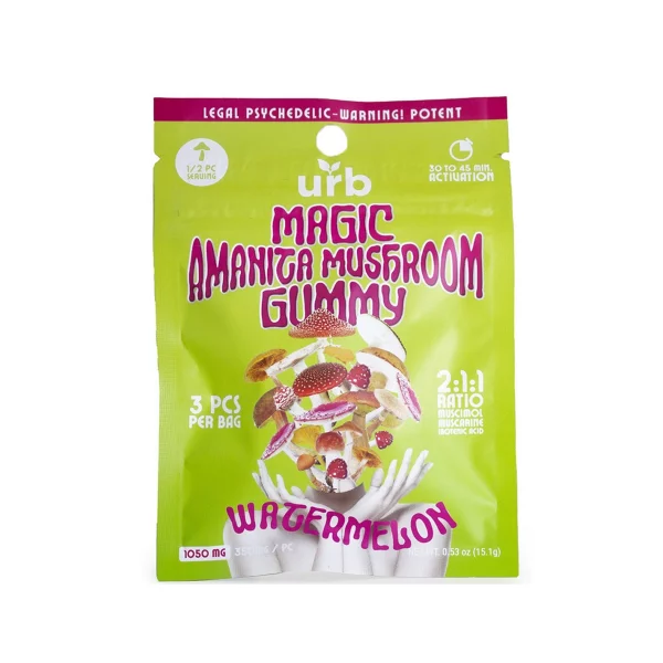 URB Amanita Magic Mushroom Gummies | 3PK