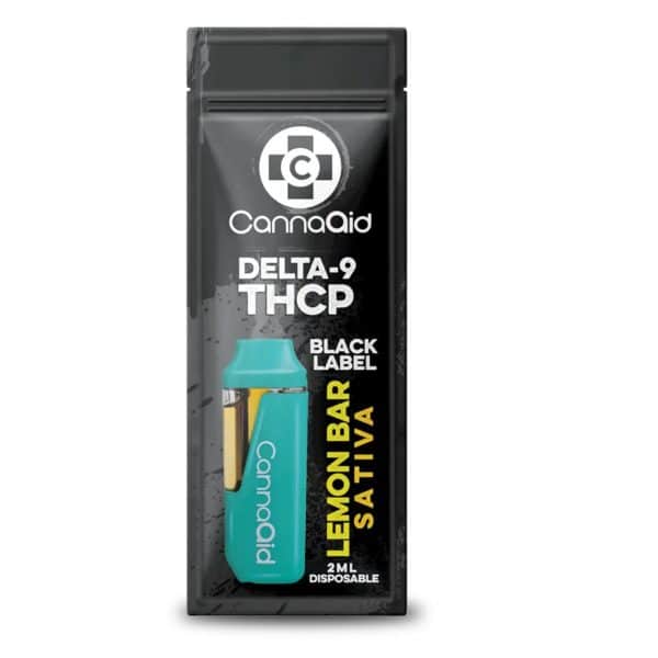 CannaAid Black Label HHC/D9/THCP Disposable 2ML Lemon Bar