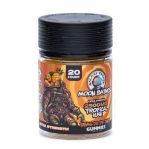 Galaxy Treats Moon Babies Extra Strength D8/D9/THCP Gummies 2500MG Tropical Kush