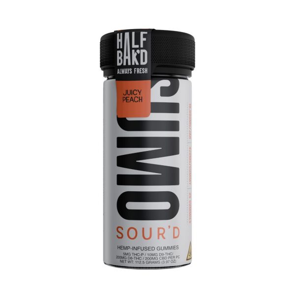 Half-Bakd-Sumo-SourD-Blend-Infused-Gummies-10000MG-Juicy-Peach