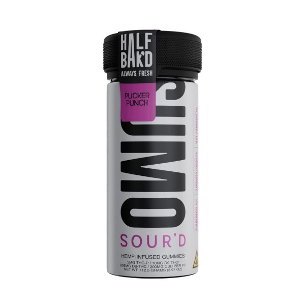 Half-Bakd-Sumo-SourD-Blend-Infused-Gummies-10000MG-Pucker-Peach