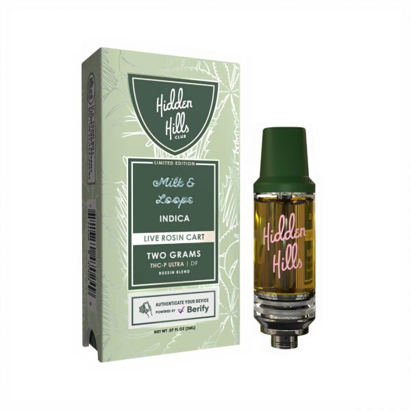 Hidden Hills Club Bussin Blend D9/THC-P Liquid Diamond Cartridge - 2G