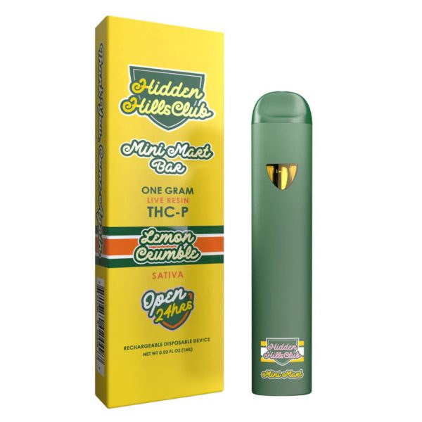 Hidden Hills Club Mini Mart Bar THC-P Live Resin Disposable - 1G