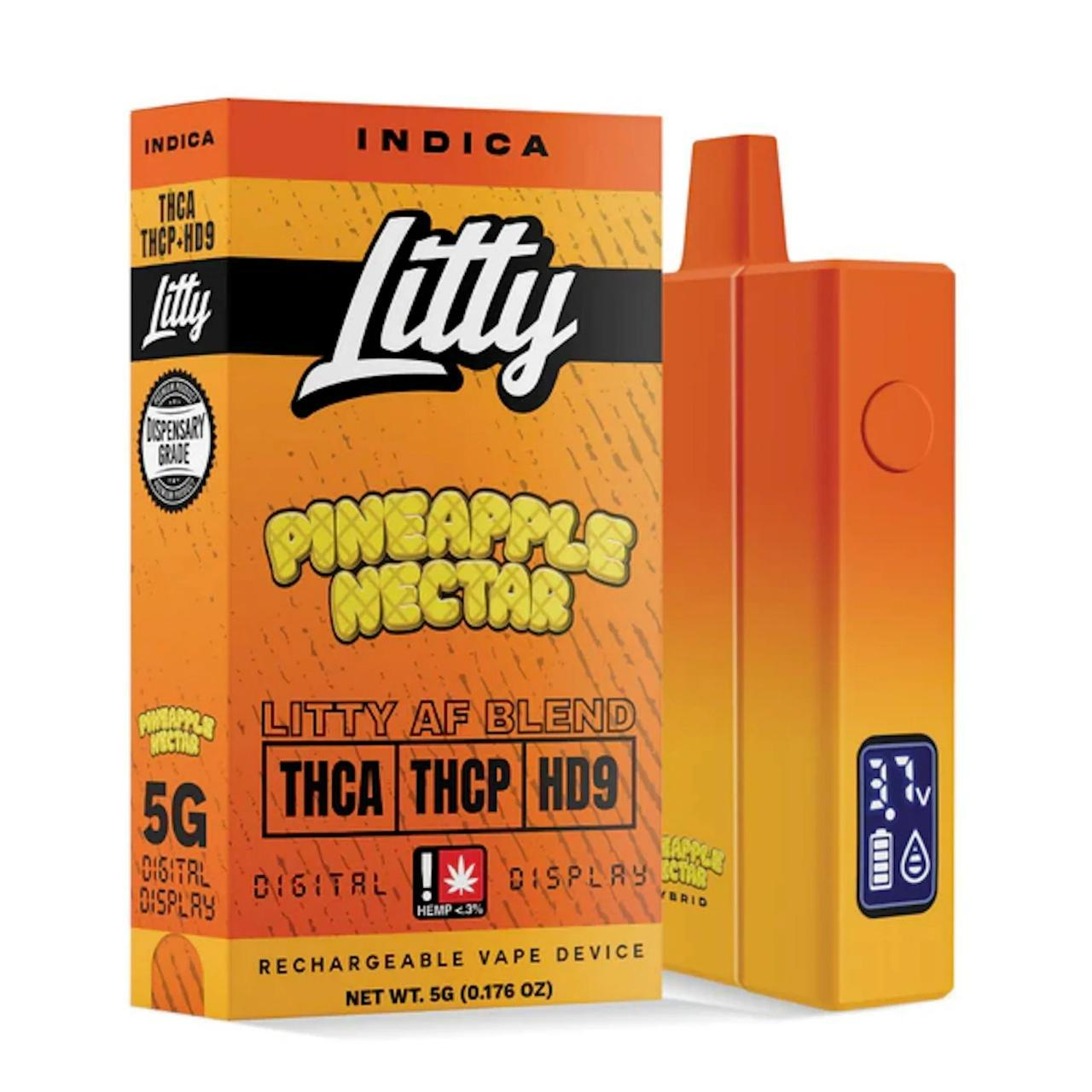 Litty Live Diamond THCA/THCP/HD9 Disposables 5G