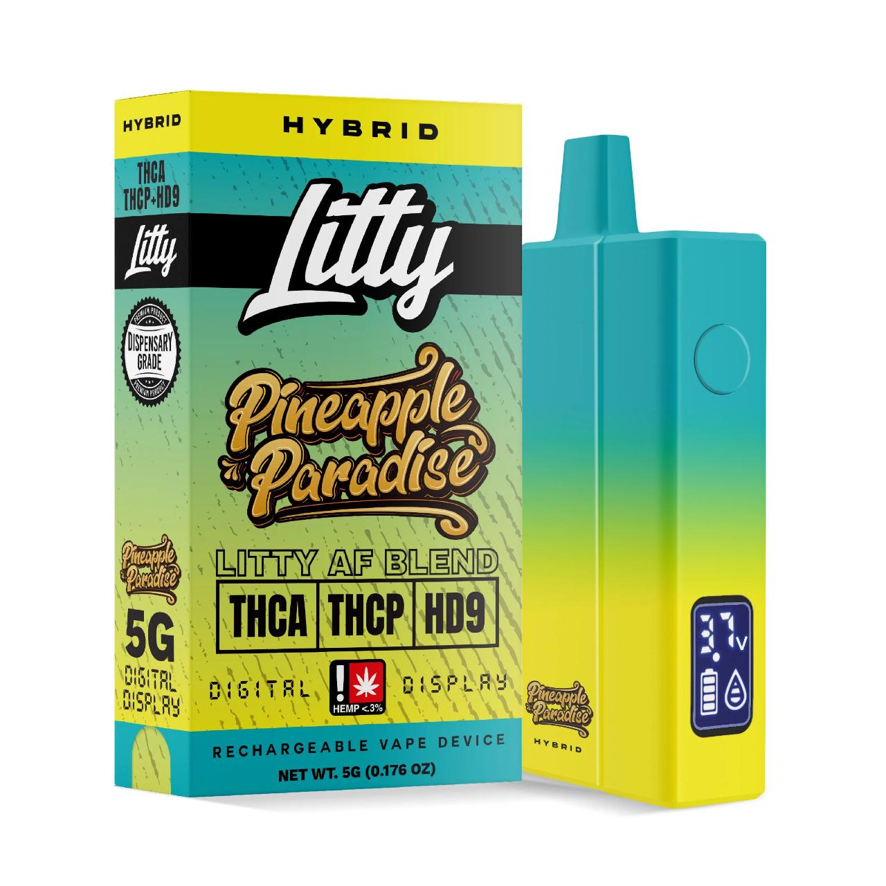 Litty Live Diamond THCA/THCP/HD9 Disposables 5G