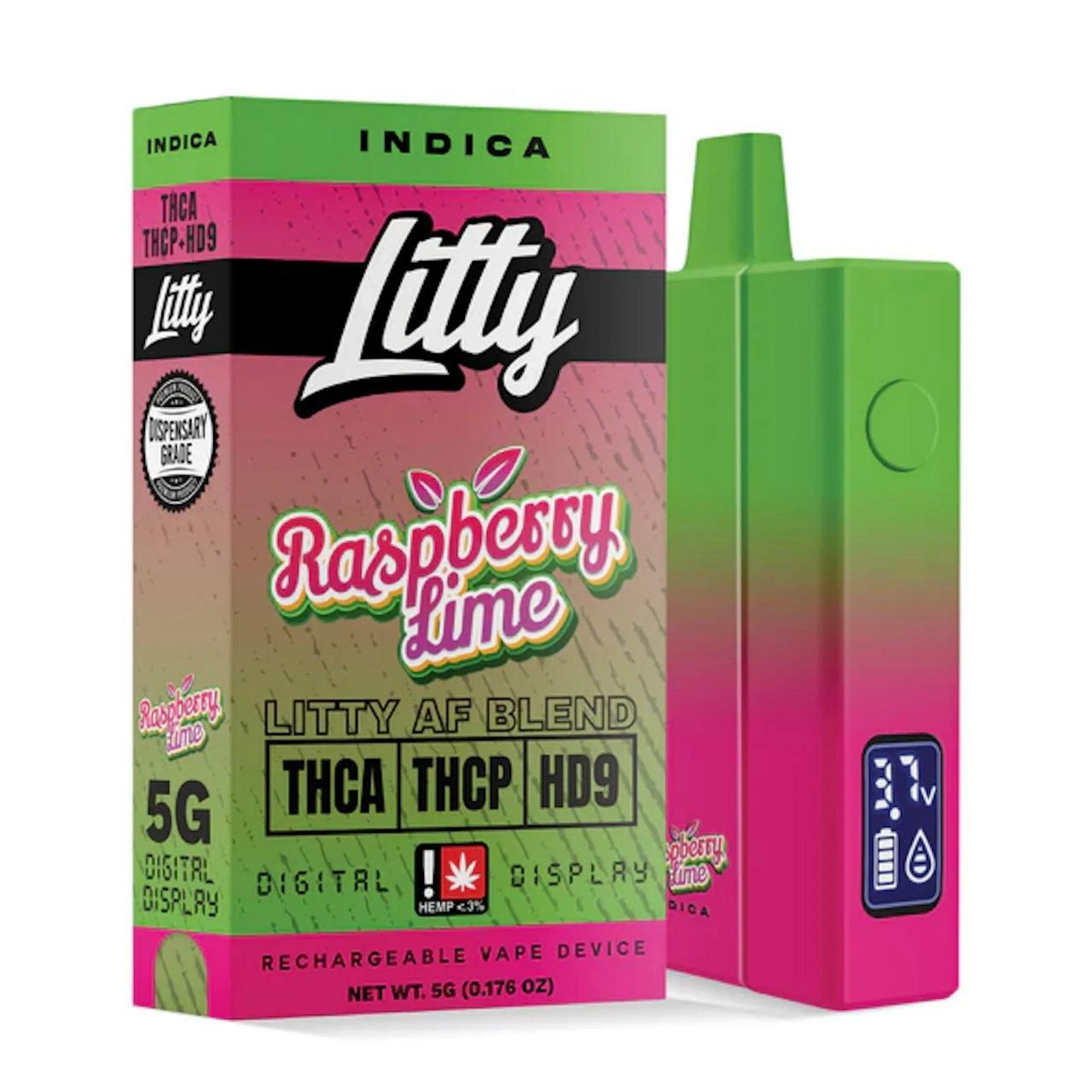 Litty Live Diamond THCA/THCP/HD9 Disposables 5G