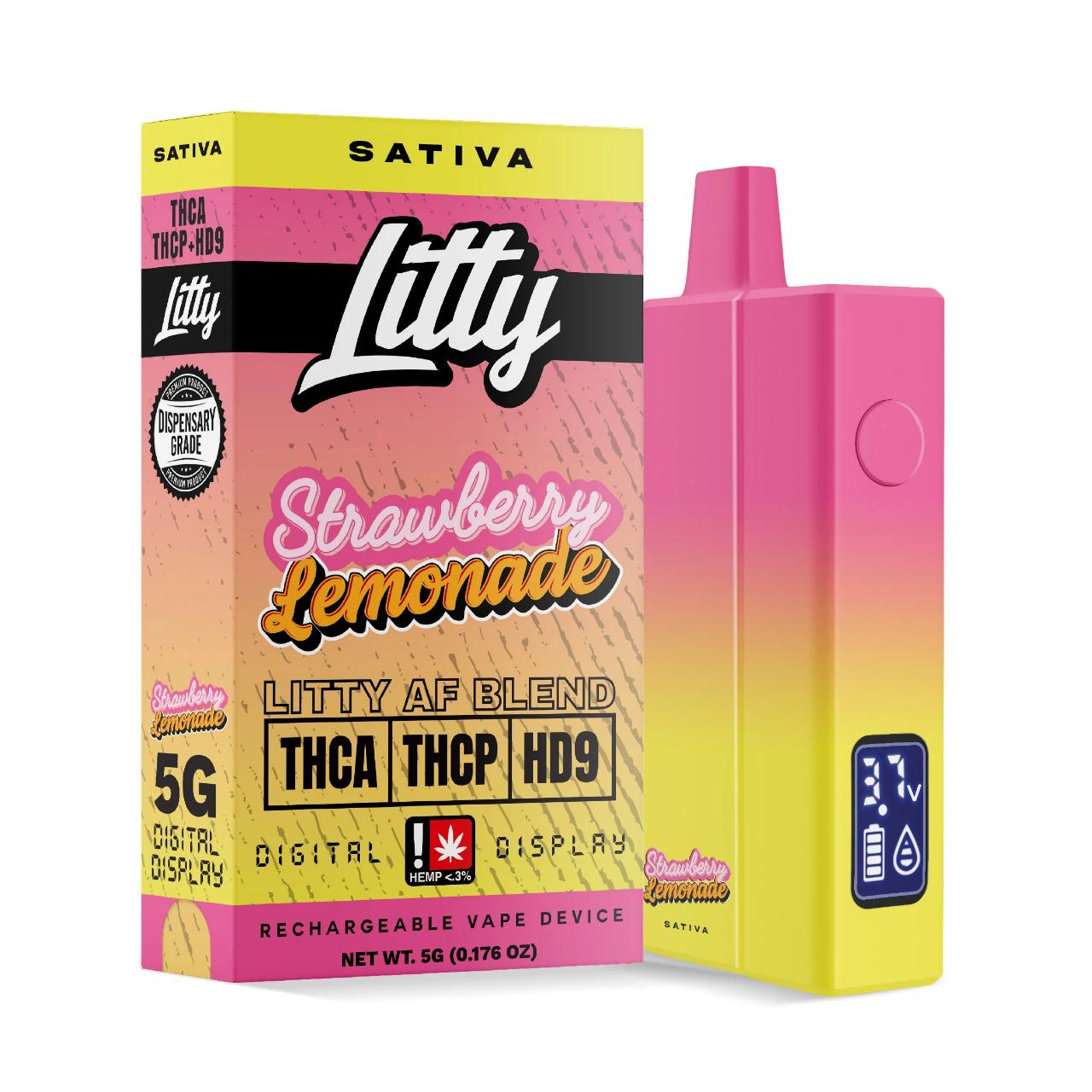 Litty Live Diamond THCA/THCP/HD9 Disposables 5G