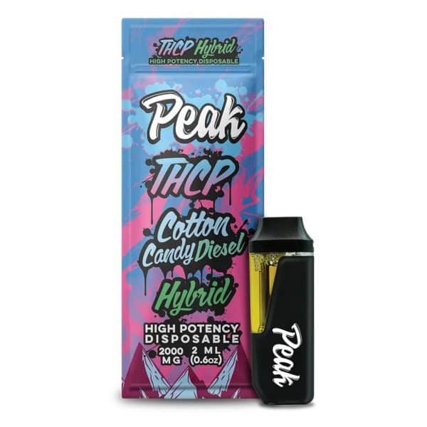 Peak THCP High Potency Disposable 2ML Cutton Candy Diesel