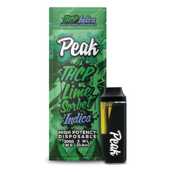 Peak THCP High Potency Disposable 2ML Lime Sorbet