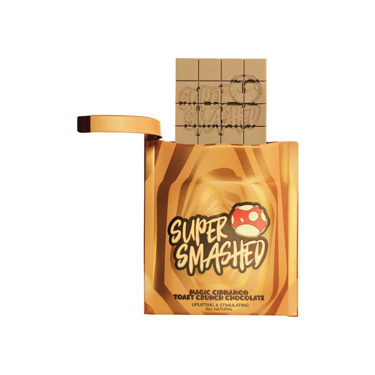 Super Smashed Mushroom Chocolate Bar 4000MG Cinnamon Toast Crunch