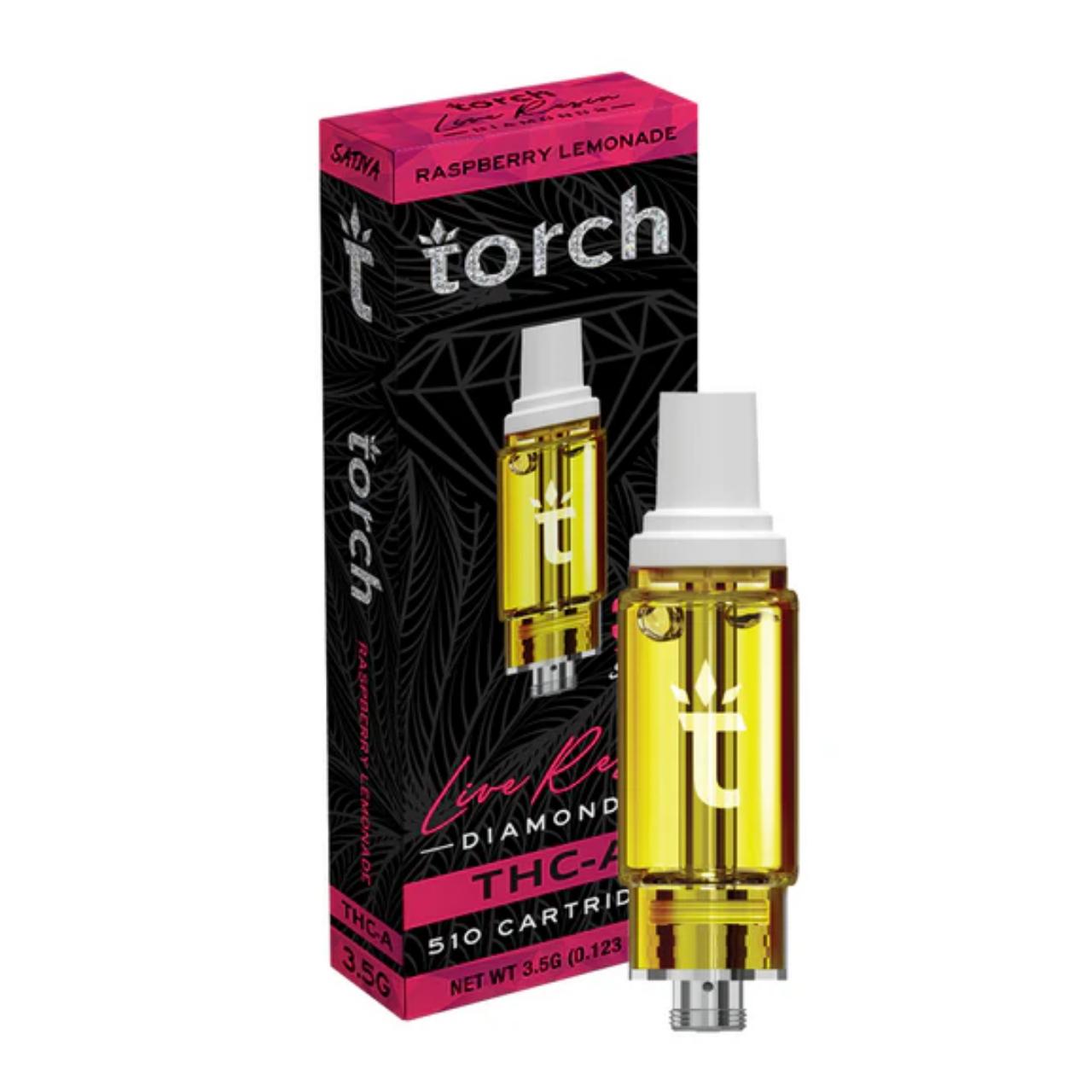 TORCH THC-A Live Resin Diamonds Cartridge 3.5G