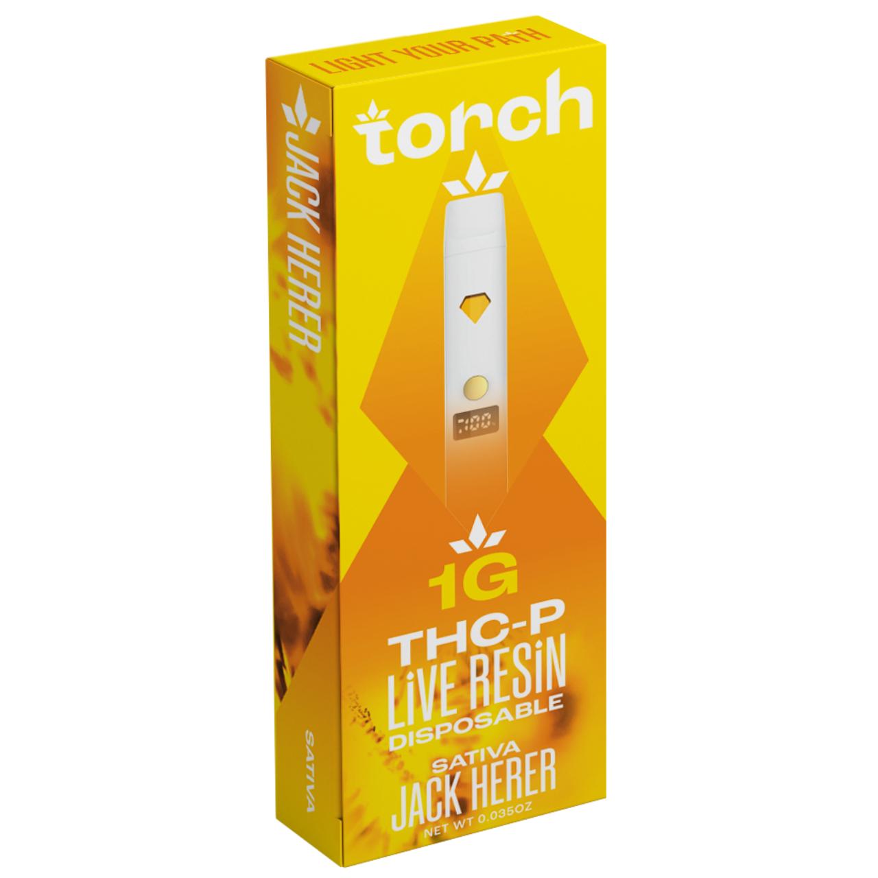 Torch THC-P Live Resin Disposable 1G Jack Herrer