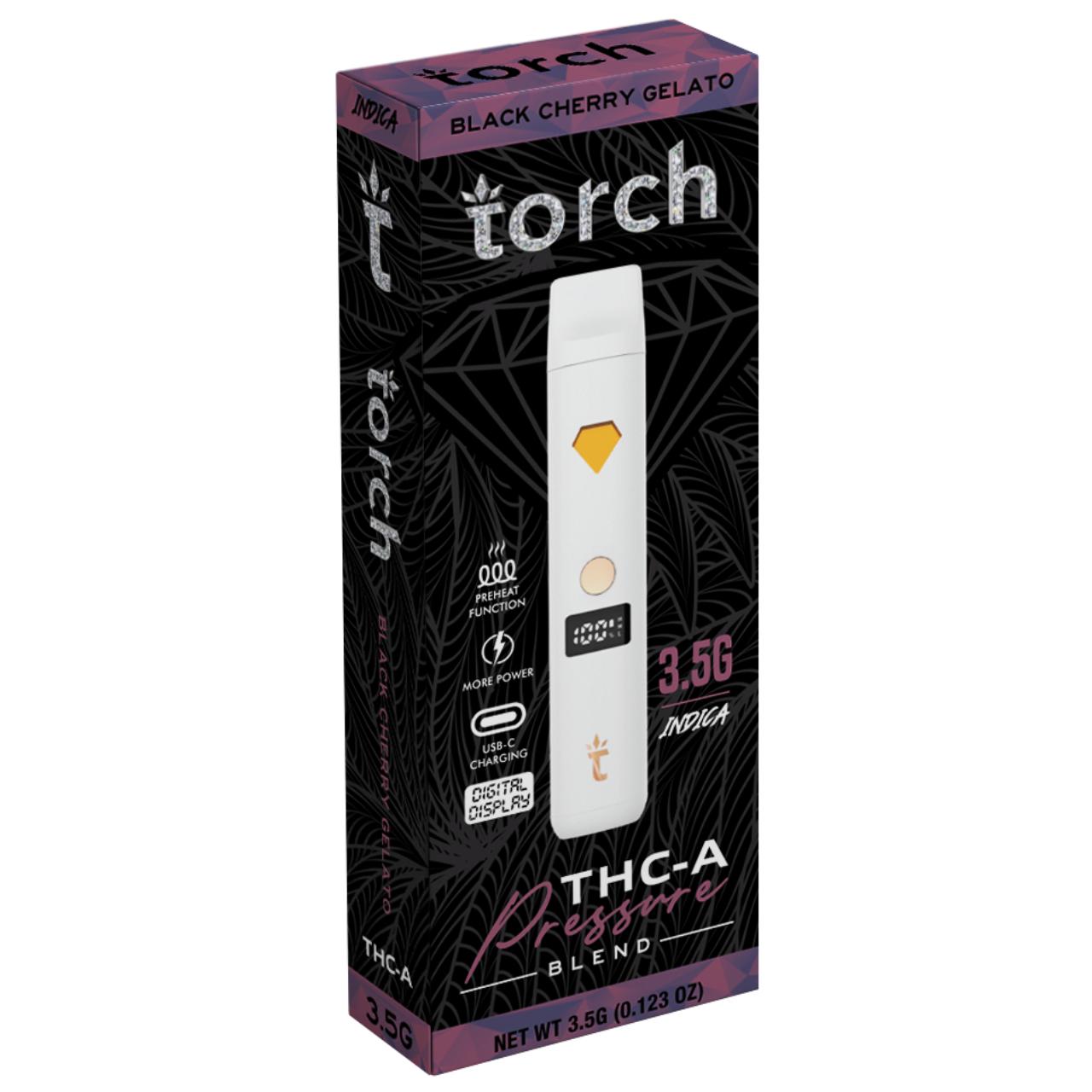 Torch THCA Pressure Blend Disposable 3.5G Black Cherry Gelato