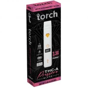 Torch THCA Pressure Blend Disposable 3.5G White Strawbeery skunk