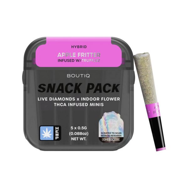 BOUTIQ THC-A Infused 0.5G Mini Pre-Rolls 5CT