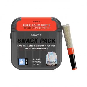 BOUTIQ THC-A Infused 0.5G Mini Pre-Rolls 5CT