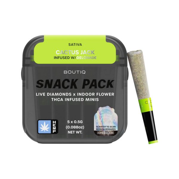 BOUTIQ THC-A Infused 0.5G Mini Pre-Rolls 5CT