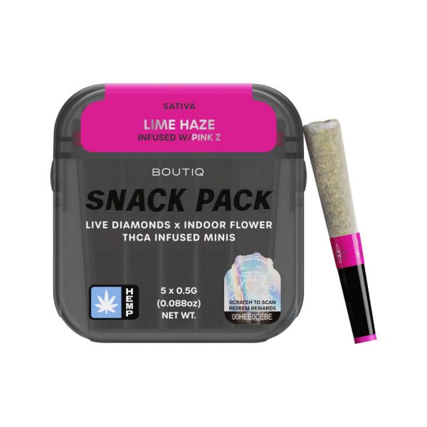 BOUTIQ THC-A Infused 0.5G Mini Pre-Rolls 5CT